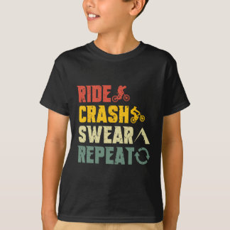 Camiseta Ciclismo de Montanha Passeio Divertido Batida Xing