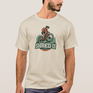 Camiseta Ciclismo de Montanha Universidade Shred