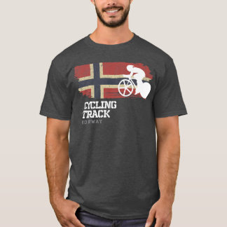 Camiseta Ciclismo de pista na correnteza da Noruega
