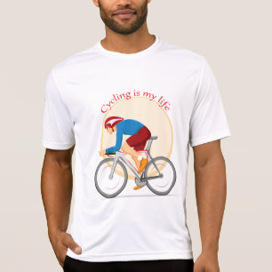 Camiseta Ciclismo é a minha vida T-Shirt