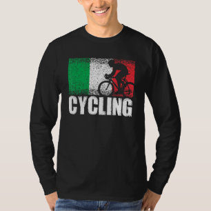 Camiseta Ciclismo Esporte Itália Bandeira Corrida de Bicicl