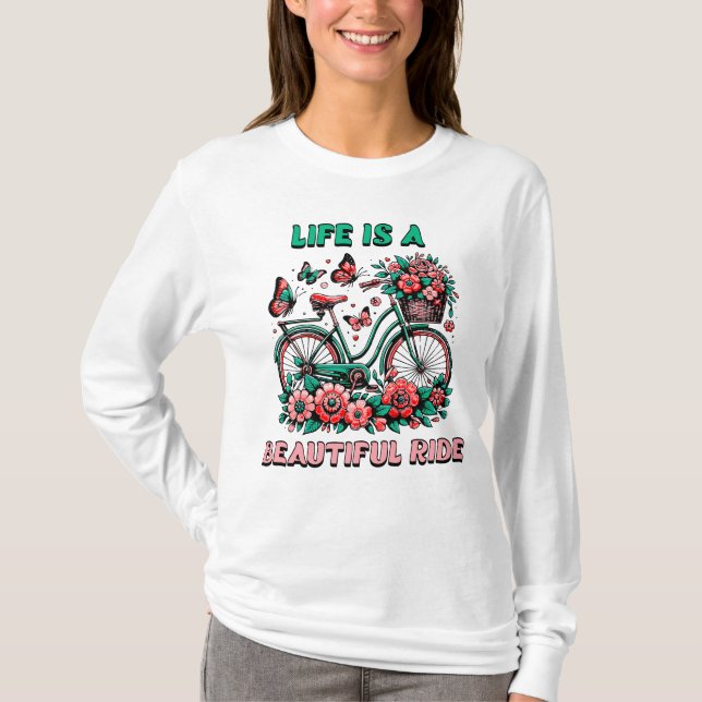 Camiseta Ciclismo feminino (Frente)