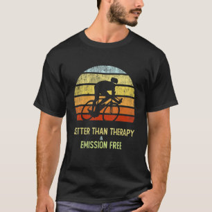 Camiseta Ciclismo Melhor Que Terapia Ande Sua Bike Emissio