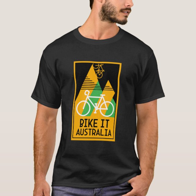 Camiseta Ciclismo na Austrália (Frente)