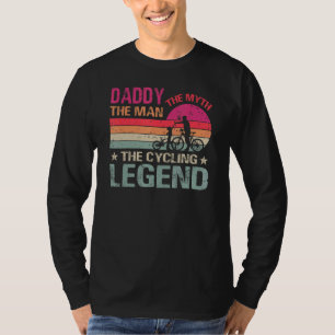 Camiseta Ciclismo Pai O Homem O Mito A Lenda Do Ciclismo