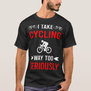 Camiseta Ciclismo Seriamente Ciclista Bicicleta Ciclismo