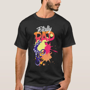 Camiseta Ciclismo Totalmente RAD Bicicleta BMX Manobra Bici