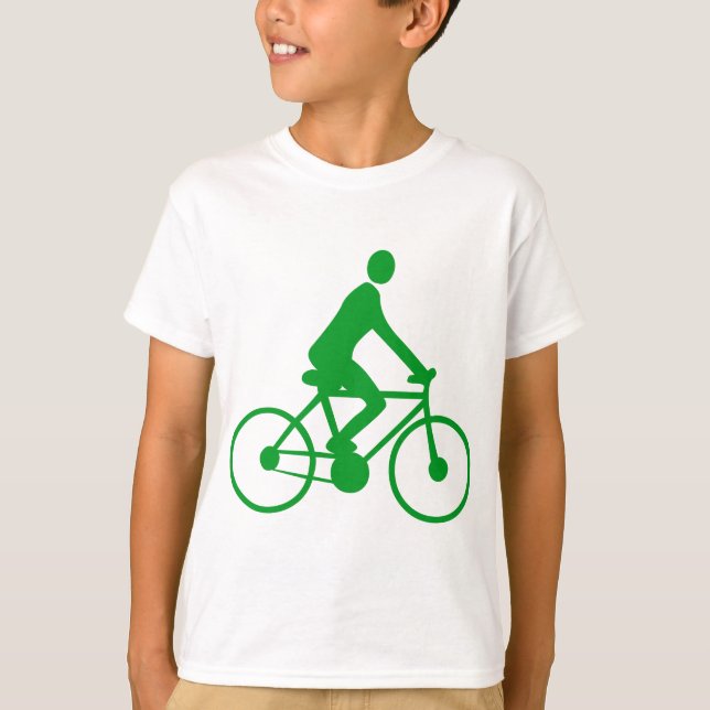 Camiseta Ciclismo - Verde-Grama (Frente)