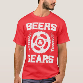 Camiseta Ciclista de Cerveja e Ursos