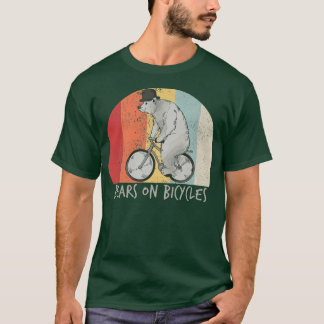 Camiseta Ciclista de Ciclismo de Bicicleta de Urso Biciclet
