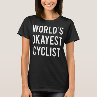 Camiseta Ciclista Encantada Engraçado do Mundo
