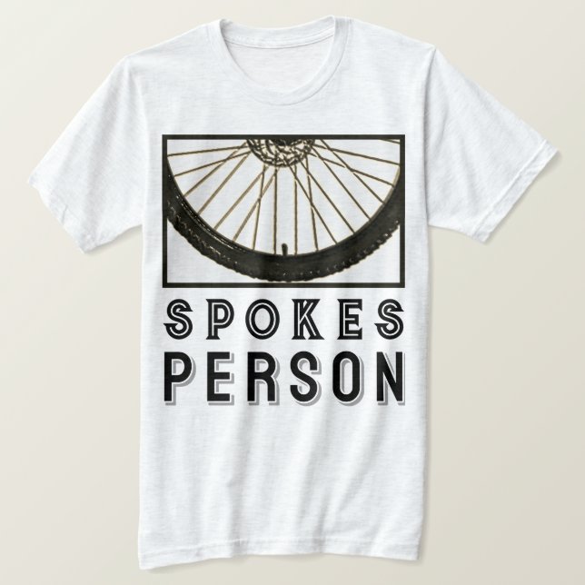 Camiseta Ciclista Engraçado (Frente do Design)