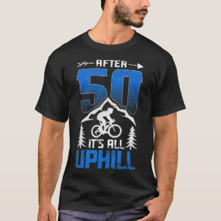 Camiseta Ciclista Engraçado Presente 50 anos 50 anos 50 ano