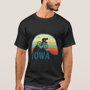 Camiseta Ciclista Iowa Mountain Bike Retro Iowa Mtb Mot