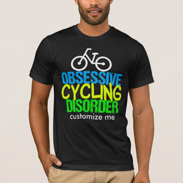 Camiseta Ciclista Obsessiva (Frente)