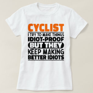 Camiseta Ciclista, Tento Engraçá-Lo.