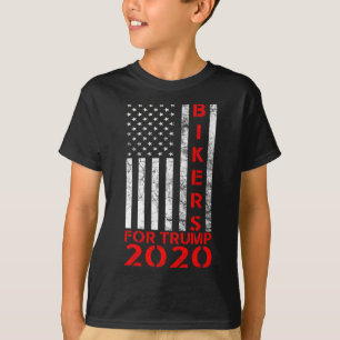 Camiseta Ciclistas Para Trump 2020 Bandeira Americana Conse