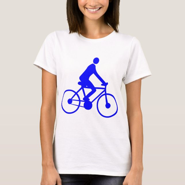 Camiseta Ciclo - Azul (Frente)