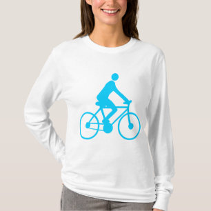 Camiseta Ciclo - Azul-Céu