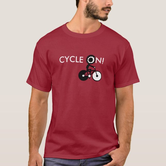 Camiseta CICLO! Bicicleta (Frente)