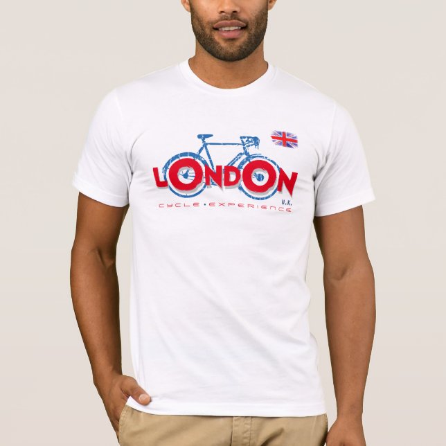 Camiseta Ciclo britânico de Londres (Frente)