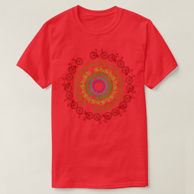 Camiseta Ciclo Círculo (Frente do Design)