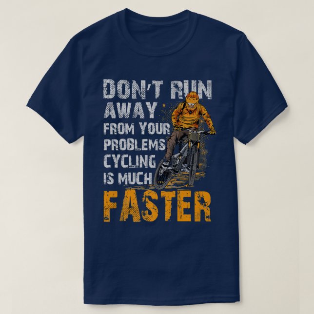 Camiseta Ciclo de Bicicleta de Bicicleta de Bicicleta 182 (Frente do Design)