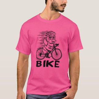 Camiseta Ciclo de Bicicleta de Pinguim
