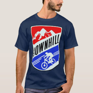 Camiseta Ciclo de Ciclismo da Montanha descida