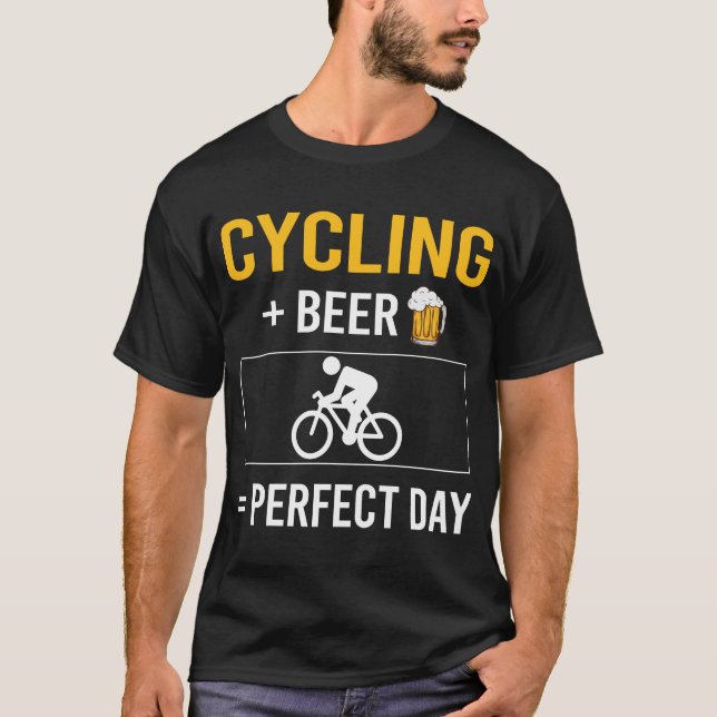 Camiseta Ciclo de Ciclo do Dia da Cerveja - Bike Bike Bike (Frente)