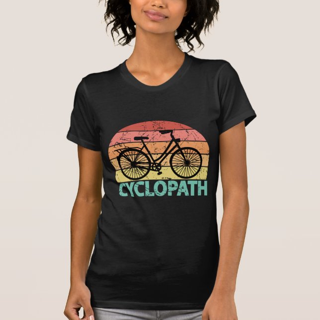 Camiseta Ciclo de Ciclo Engraçado pelo Ciclo (Frente)