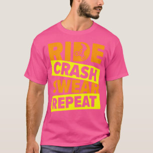 Camiseta Ciclo de Crash ou Ciclismo Bmx Ciclo