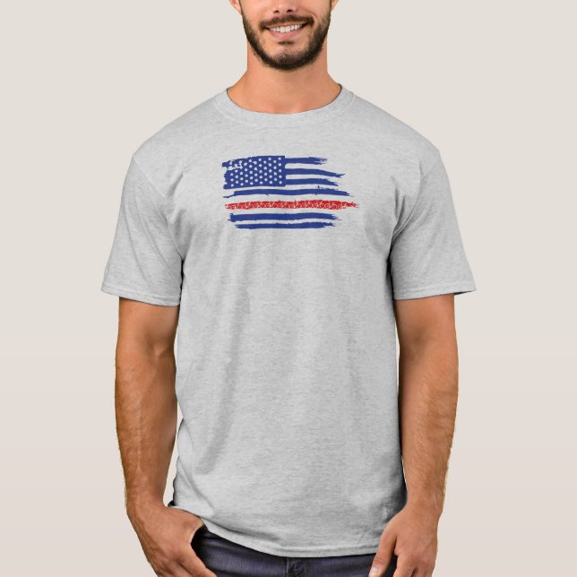 Camiseta Ciclo de Sinalizador dos EUA (Frente)