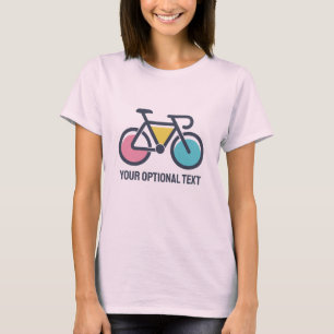 Camiseta Ciclo de Texto Personalizado