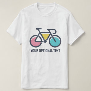 Camiseta Ciclo de Texto Personalizado