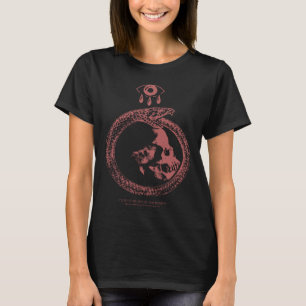 Camiseta Ciclo De Vestuário Gótico Alt Ocioso Da Gra De Gru