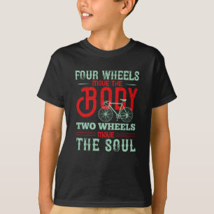 Camiseta Ciclo - Duas rodas movem a alma