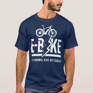 Camiseta Ciclo Elétrico Bicicleta de Cavaleiro