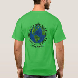 Camiseta Ciclo em volta de T-Shirt