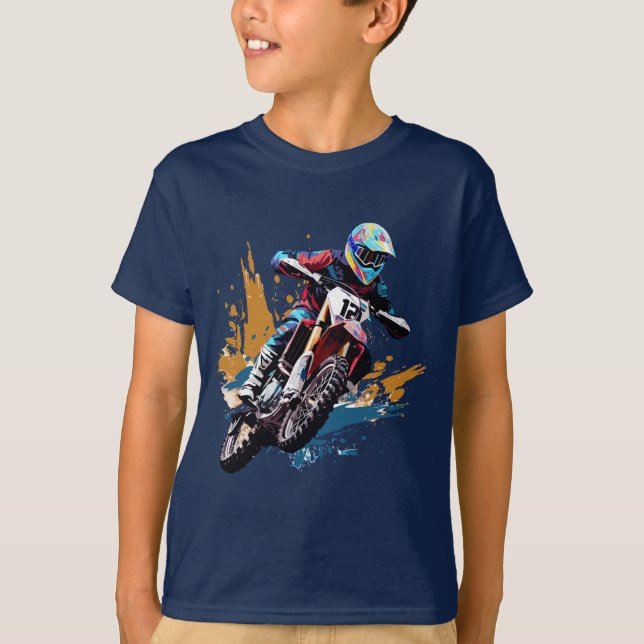 Camiseta Ciclo Motocross Bike (Frente)
