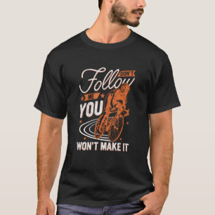 Camiseta Ciclo MTB de Descida de bicicleta Vintage Mountain