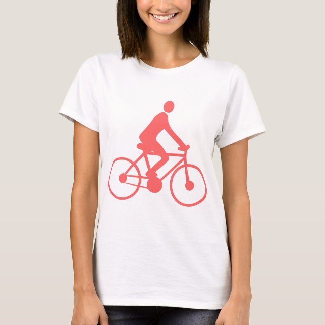 Camiseta Ciclo - Rosa Tropical (Frente)