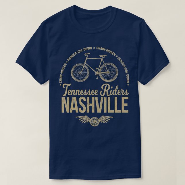 Camiseta Ciclo Tennessee Riders Nashville (Frente do Design)