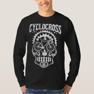 Camiseta Ciclocrus Skull Roadbike Cyclist Biker