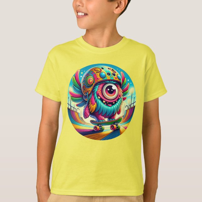 Camiseta Ciclops Skater (Frente)
