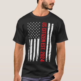 Camiseta Cidadania Americana Decoration American New Citize