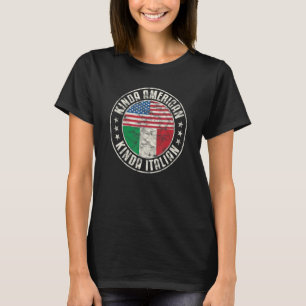 Camiseta Cidadania Americana Itália Usa Bandeira I