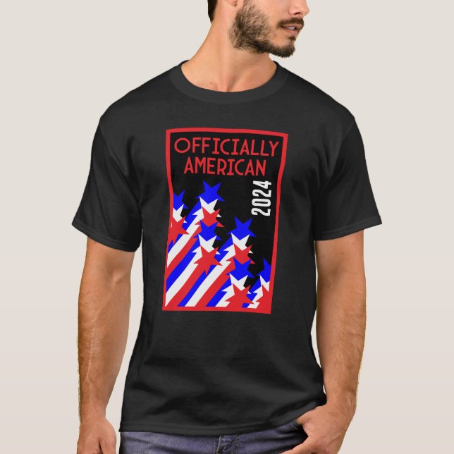 Camiseta Cidadania dos EUA concedida (Frente)