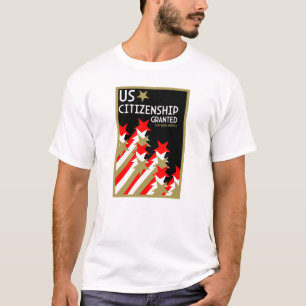 Camiseta Cidadania dos EUA concedida