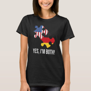 Camiseta Cidadania Dupla Alemã Americana